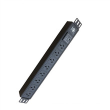 Australian PDU  6Ways 19Inch Ports 6  1U 1.5U 10A Power Distribution Unit For Cabinet